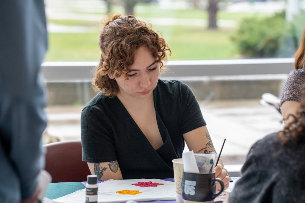 <p>Prevention Outreach &amp; Education hosts "It's On Us Week," partnering with the Bandana Project on April 5, 2023, in Brody Square Atrium.&nbsp;</p>