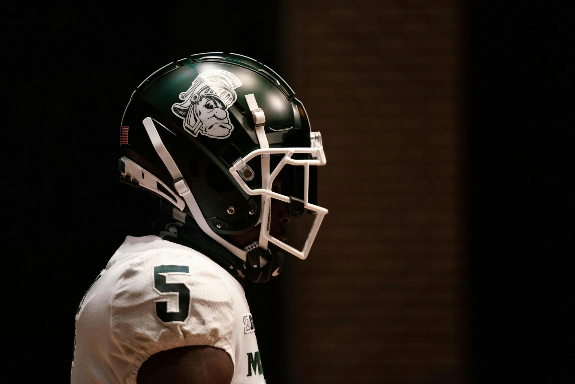 msu gruff sparty helmet