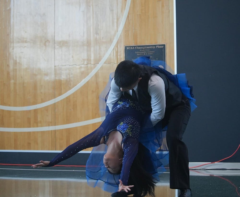 <p>The ballroom dancing club performed a duet piece at Spartan Remix on Sept. 5th, 2024. Spartan Remix is a student event for multicultural student organizations that helps get their name out to new and prospective students.</p>