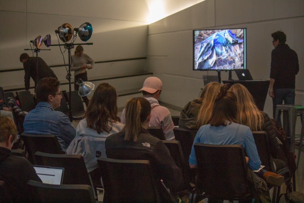 The Conversations to Save the World event at the Broad Art Museum on Oct. 17, 2018.