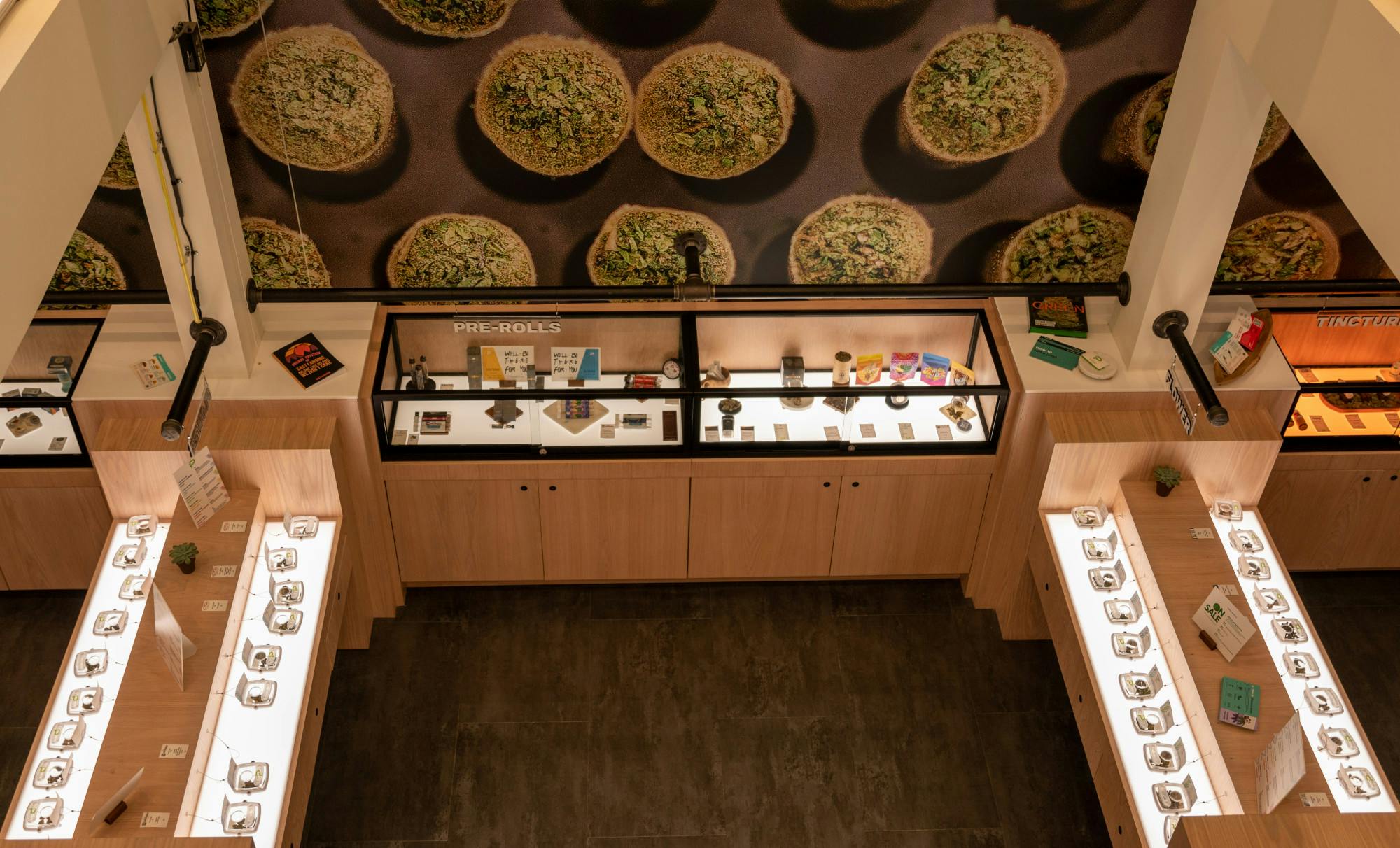 <p>Photo of cannabis products at Pincanna in East Lansing on Jan. 14, 2022.</p>