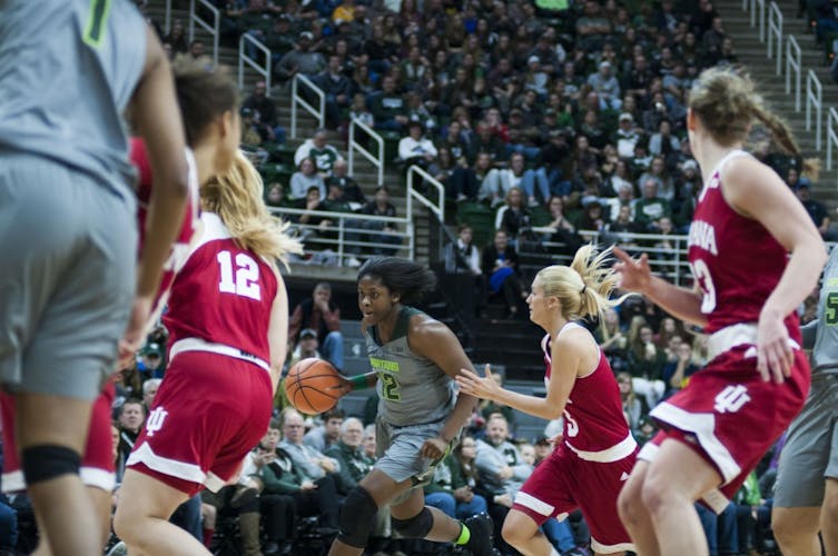 Women's Basketball vs. Indiana University 1/20/18 - The State News