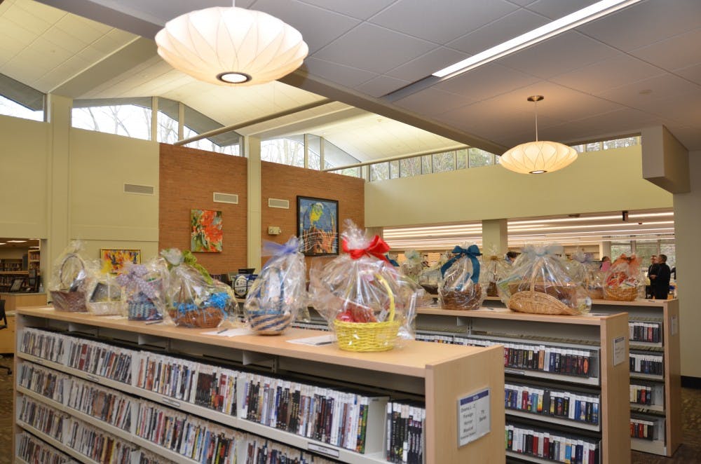 <p>A photo of East Lansing's annual Books, Bites &amp; Bids Fundraising Event. Photo courtesy of the city of East Lansing.</p>