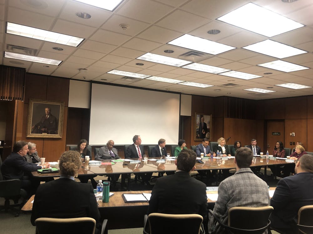 <p>The Board of Trustees begins their February 14 meeting. This is the first meeting of 2020. </p>