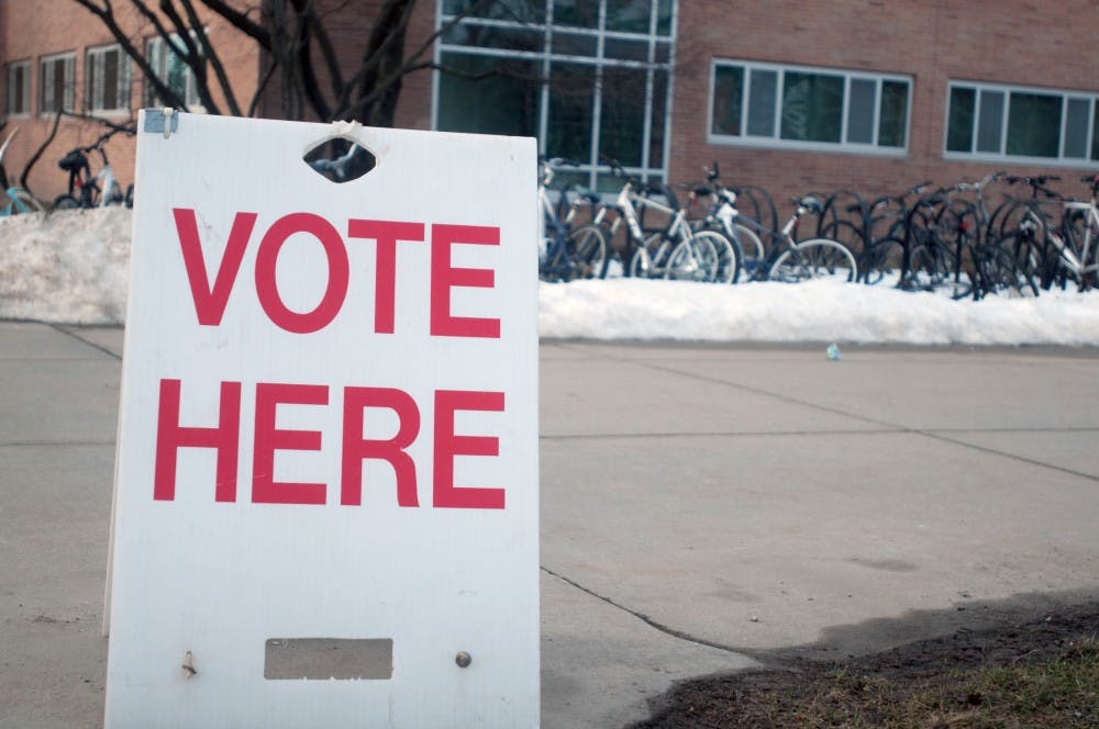 Brody Hall was one of the campus locations to host voting for students on March 8, 2016. MSU is currently on Spring break