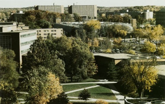 Photo courtesy of The Red Cedar Log, 1980. 