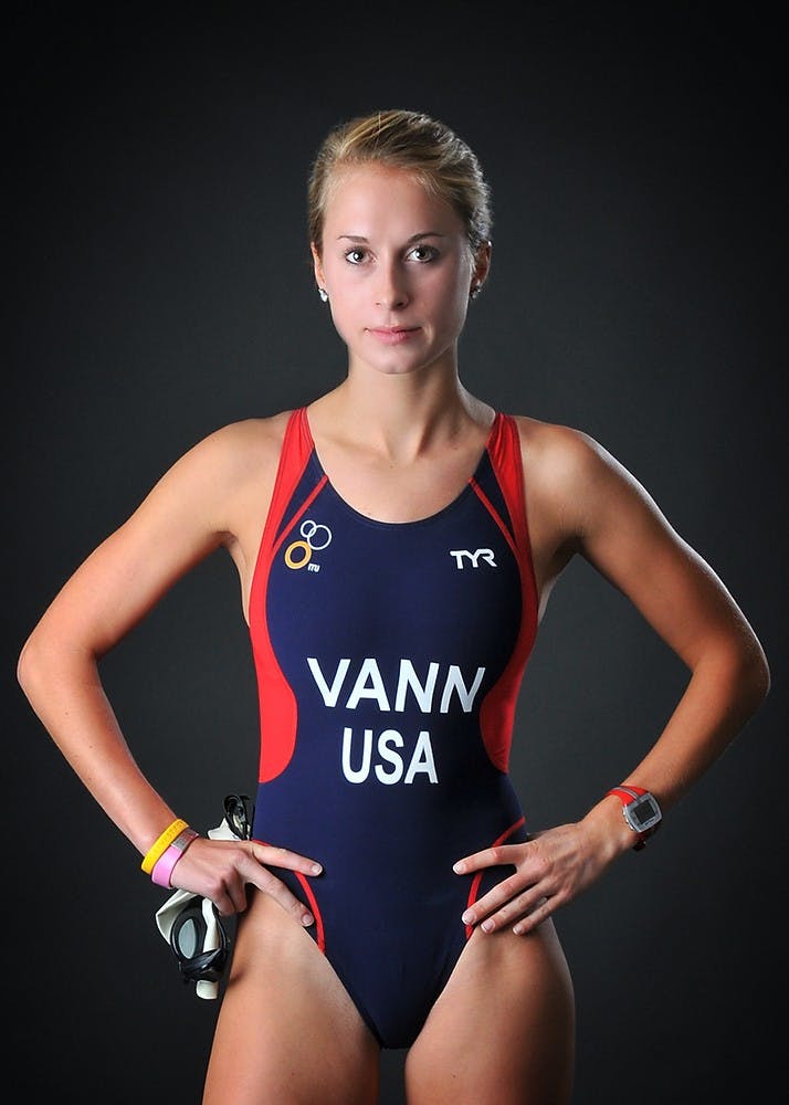 	<p>Kinesiology senior Kate Vann will compete in the international Triathlon Union&#8217;s World Championship this fall. The triathlon begins Oc. 22 in Auckland, New Zealand. Courtesy Photo</p>