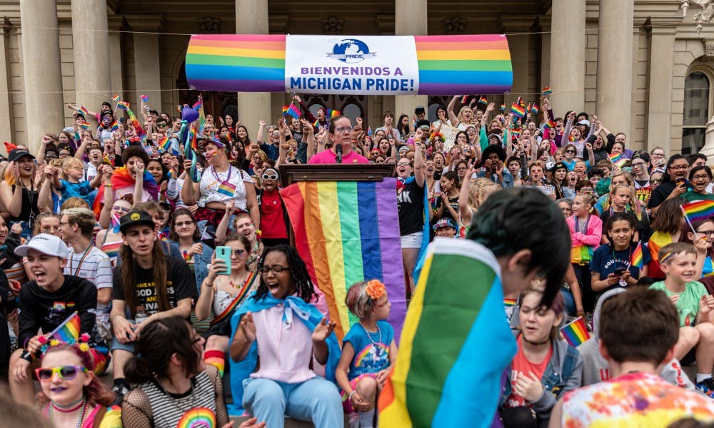 WATCH Thousands of people attend Pride in Lansing The State News