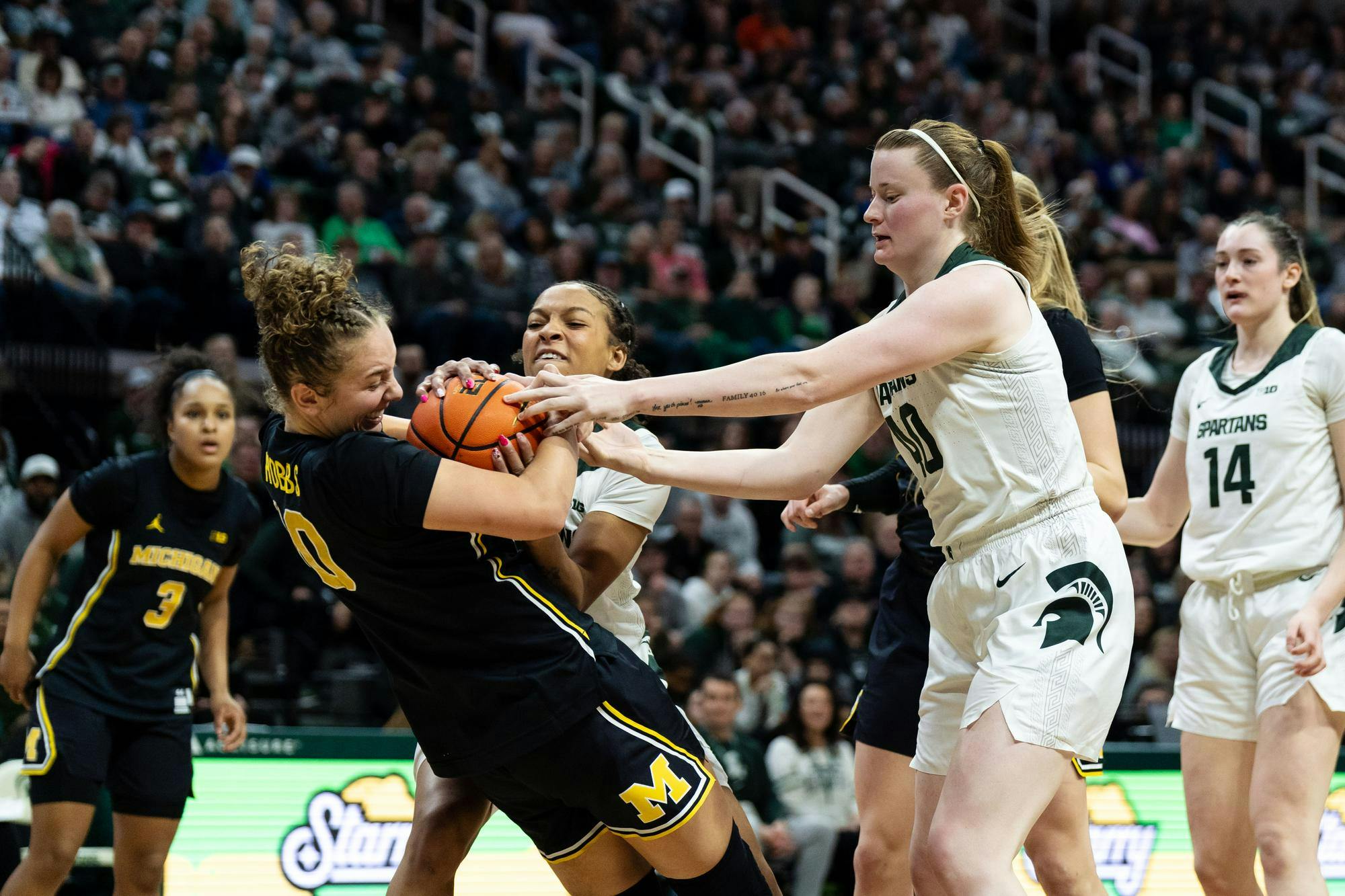 Michigan State women set to clash with Michigan in top-15 showdown
