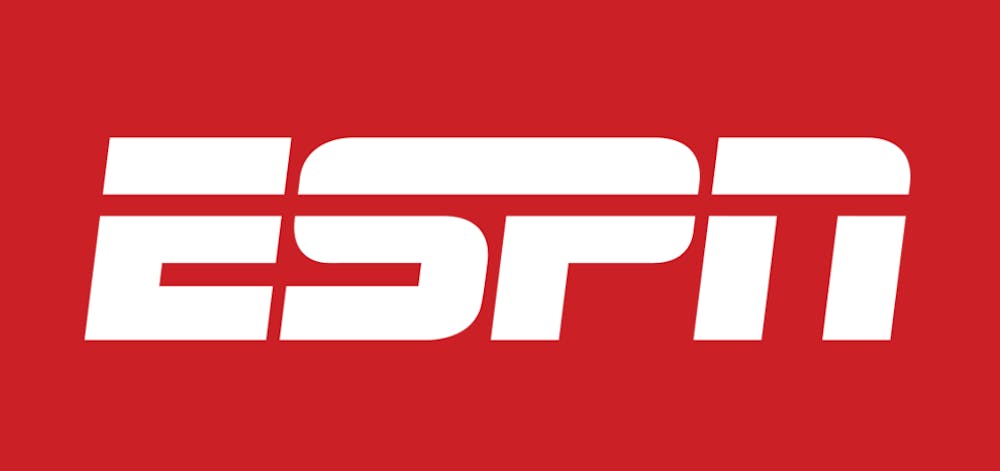 <p>The ESPN logo.</p>