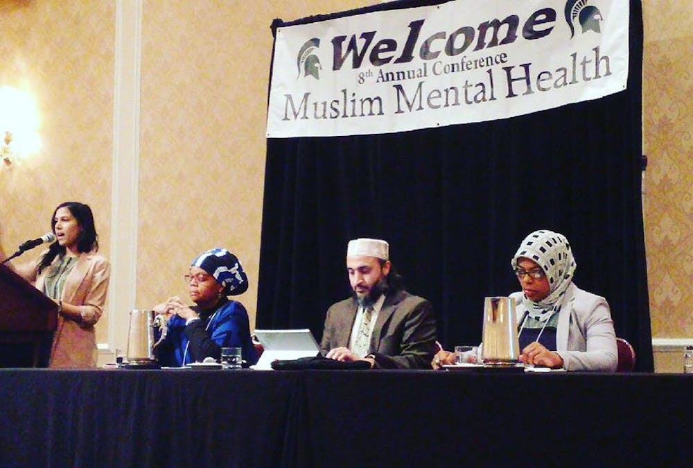 <p>Speakers pictured at the 2016 Muslim Mental Health Conference.&nbsp;</p>