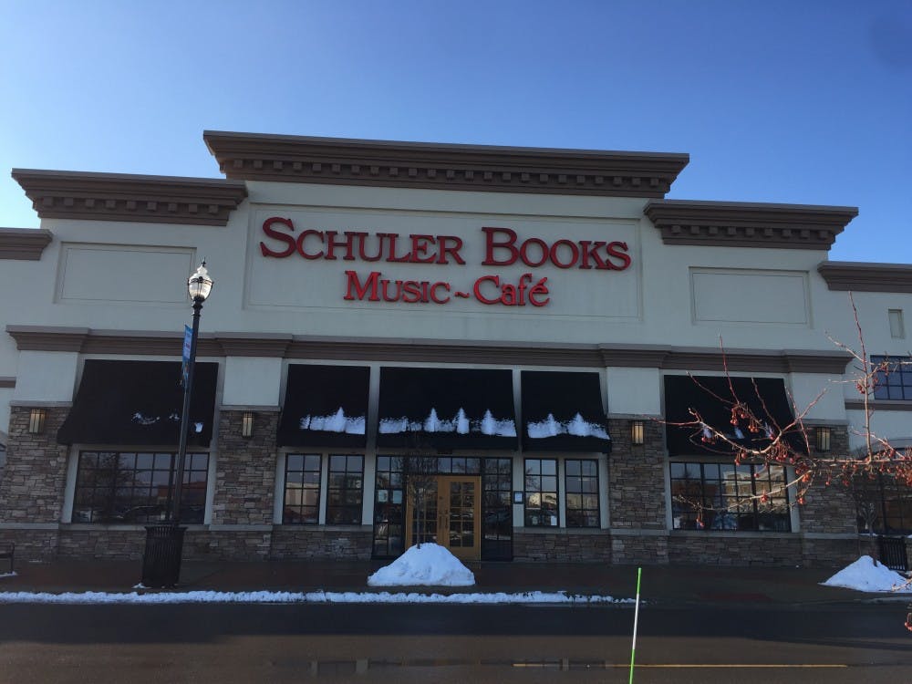 <p>Schuler Books in the Eastwood Towne Center is pictured on Jan. 9, 2018. The location will be closing in early February.</p>