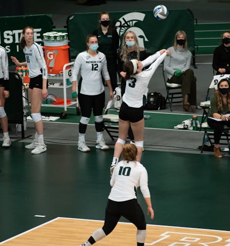 MSU Volleyball vs. Wisconsin - The State News