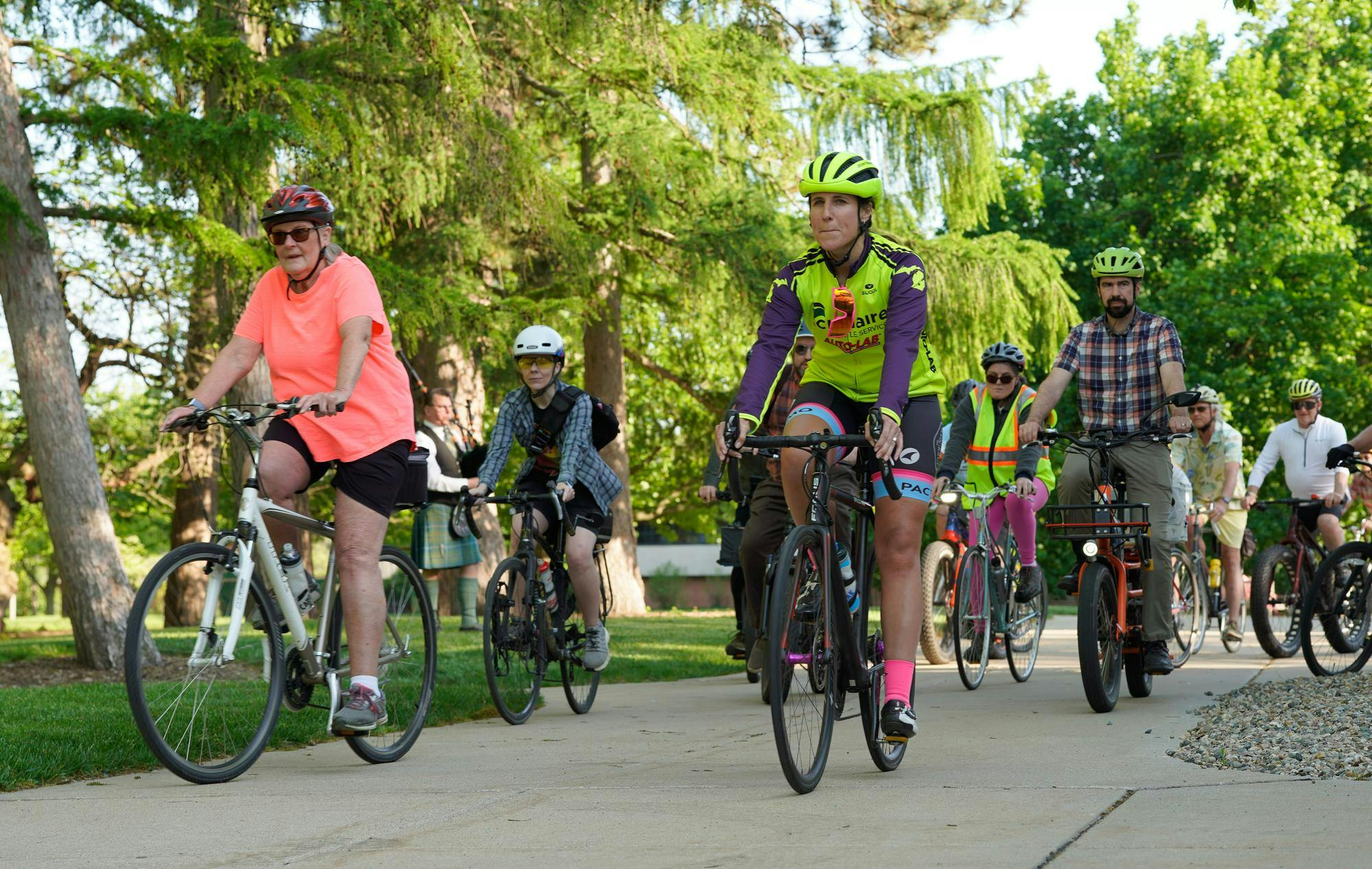 Cyclists bike from MSU campus to capitol to raise awareness for road ...