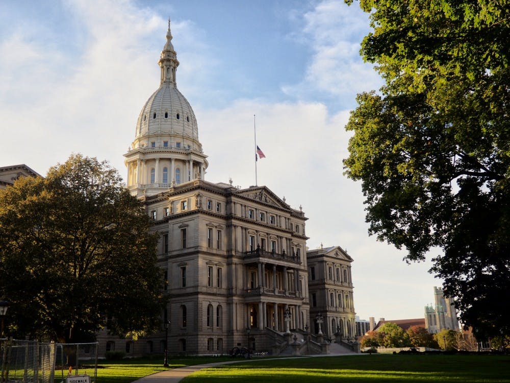 <p>Lansing Capitol building on Sept. 19, 2019. </p>