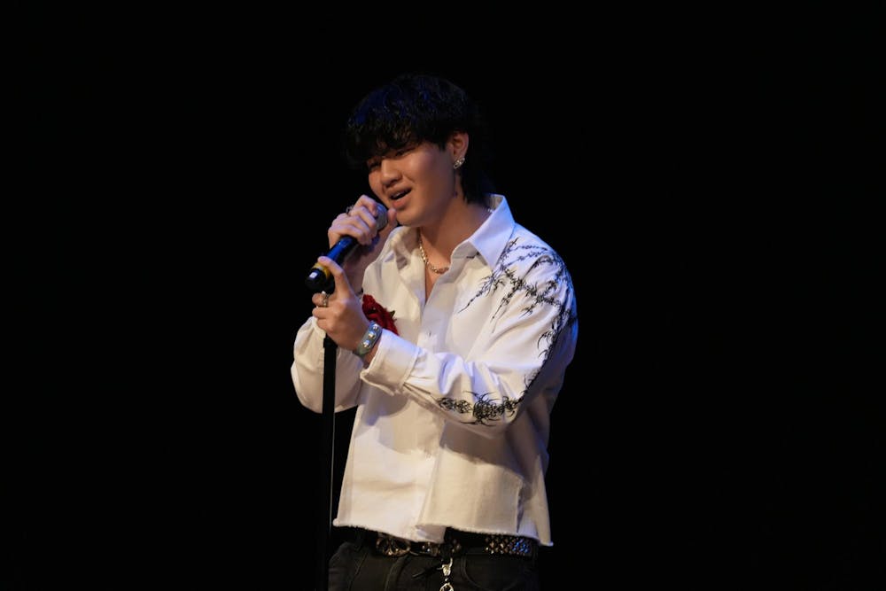 <p>A member of the TSA performs "Formosa" at Cobb Great Hall in the Wharton Center on Feb. 7, 2026.</p>