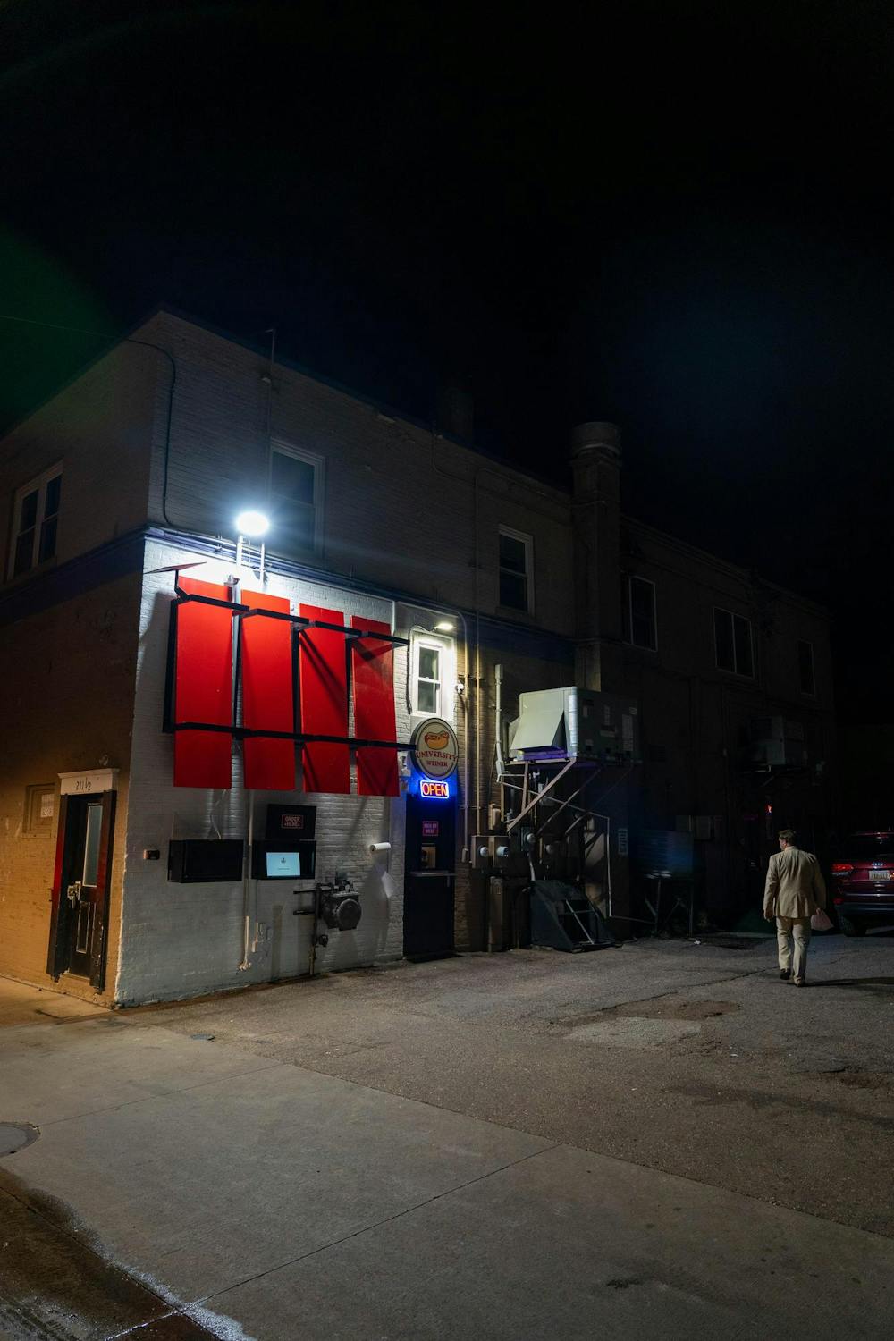 <p>University Weiner's new location on M.A.C. Ave in East Lansing, Mich., on Sept. 8 2026.</p>