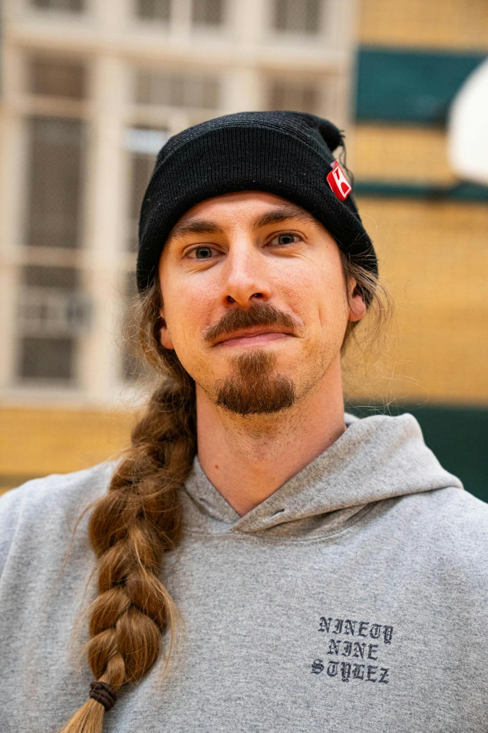 <p>MSU alumni, Breakdance member and breakdance teacher Tabor Vitz at IM Circle, in East Lansing, on Dec. 2nd, 2025.</p>