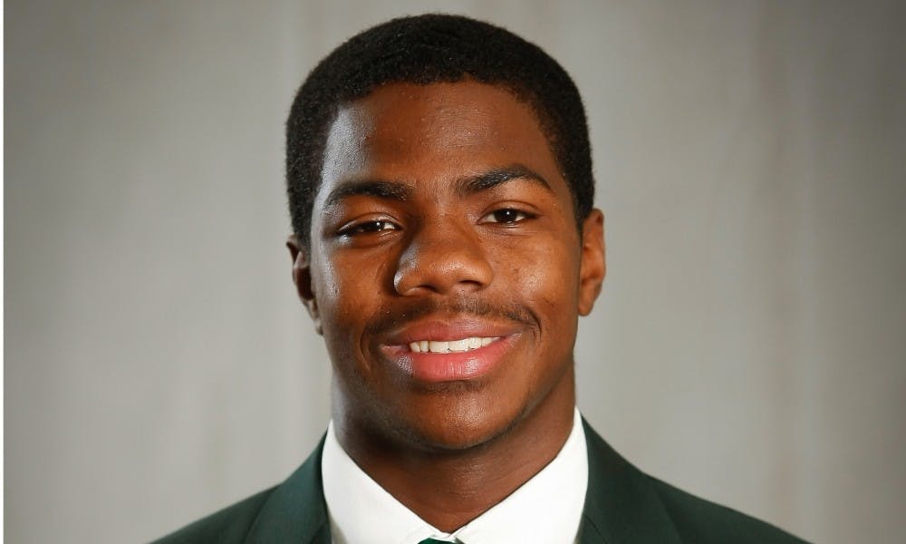 <p>MSU junior safety Mark Meyers</p>