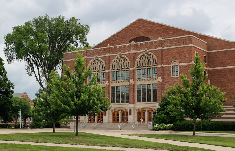<p>The MSU Auditorium sits on Auditorium Rd and houses the Department of Theater. Just outside the Auditorium is where you'll find the infamous Rock. Every year, the theater department puts on the "Haunted Aud" to display their talents and earn grants.</p>