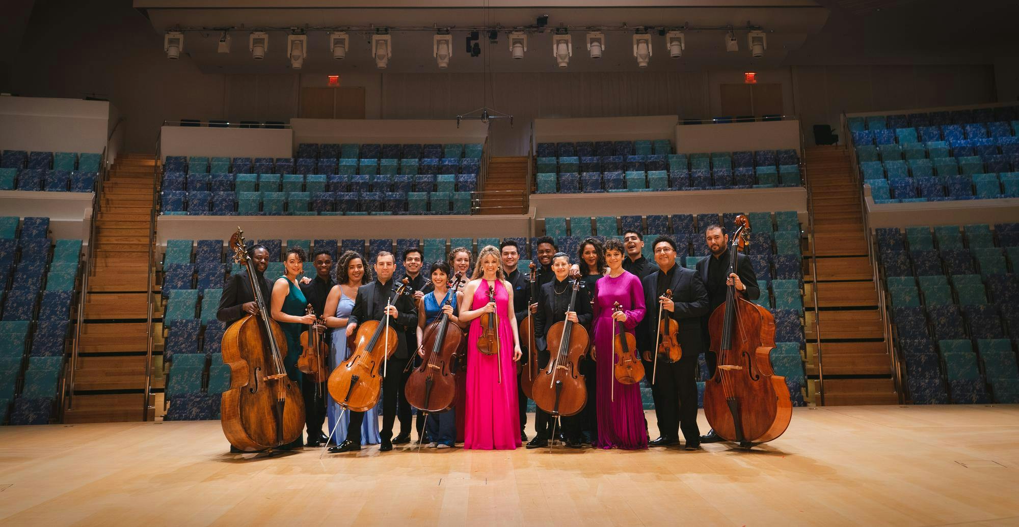 The Sphinx Virtousi, a chamber orchestra dedicated to uplifting Black and Latino voices in classical music.