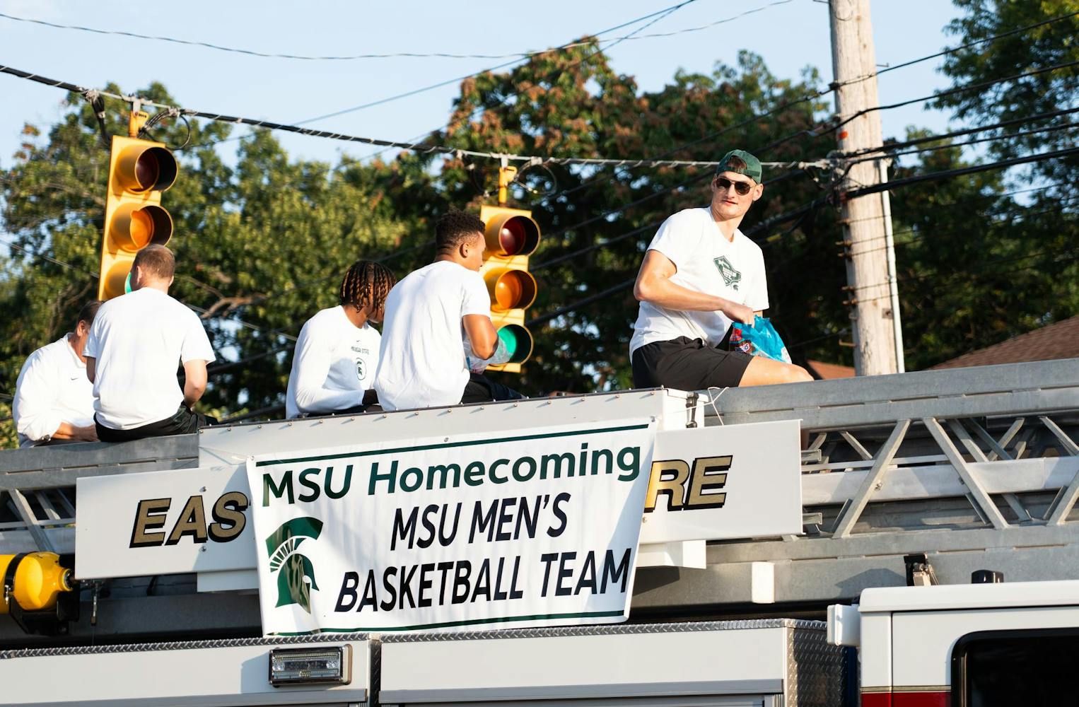 Spartans Show out at the MSU Parade The State News