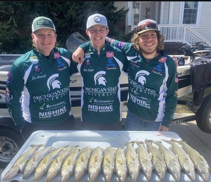 Photo courtesy of the MSU Fishing Club. 