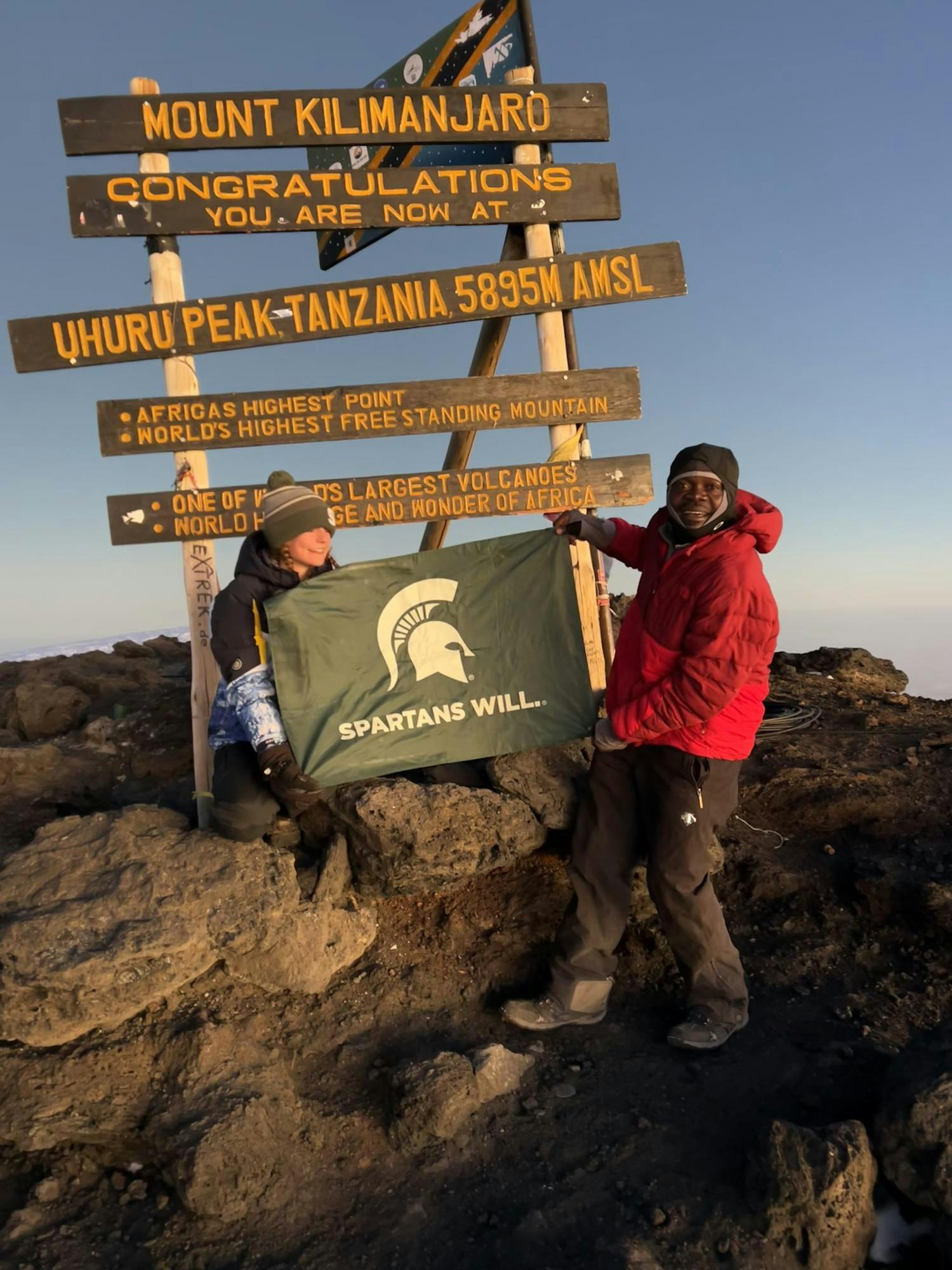 Environmental engineering sophomore Lily Connor climbed Mount Kilimanjaro this summer