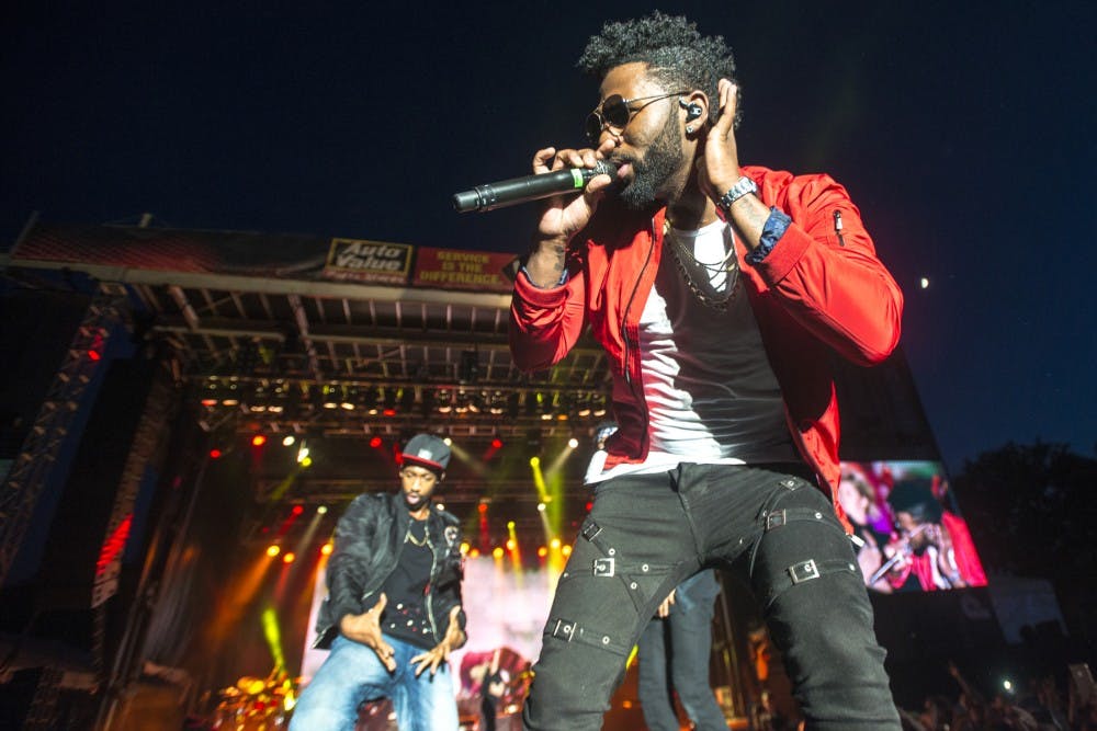 Jason Derulo performs during Common Ground Music Festival on July 10, 2016 at Adado Riverfront Park in Lansing.