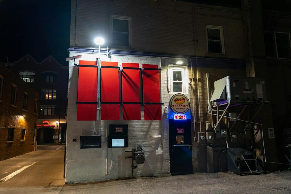 <p>University Weiner's new location on M.A.C. Ave in East Lansing, Mich., on Sept. 8 2026.</p>