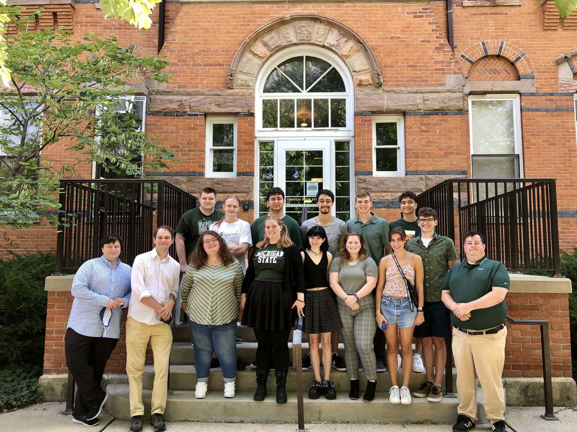 <p>The 2021 MSU Debate Team. Photo courtesy of Carly Watson.</p>