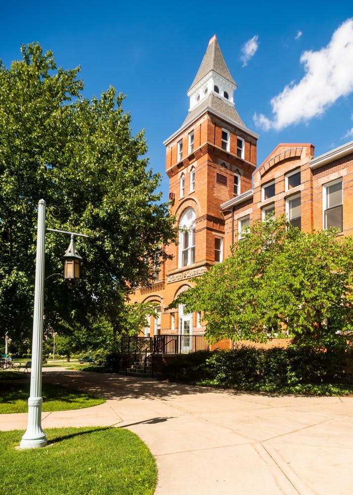 <p>The College of Arts and Letters photographed on June 26, 2019. </p>