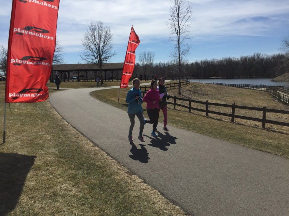 <p>The ongoing couch-to-5k training program is organized by the MSU Health4U program. The Winter Warm Up 5k event was held at Hawk Island Park in 2018, and the next one will be held at the same location on March 24. Photo courtesy of Health4U.</p>