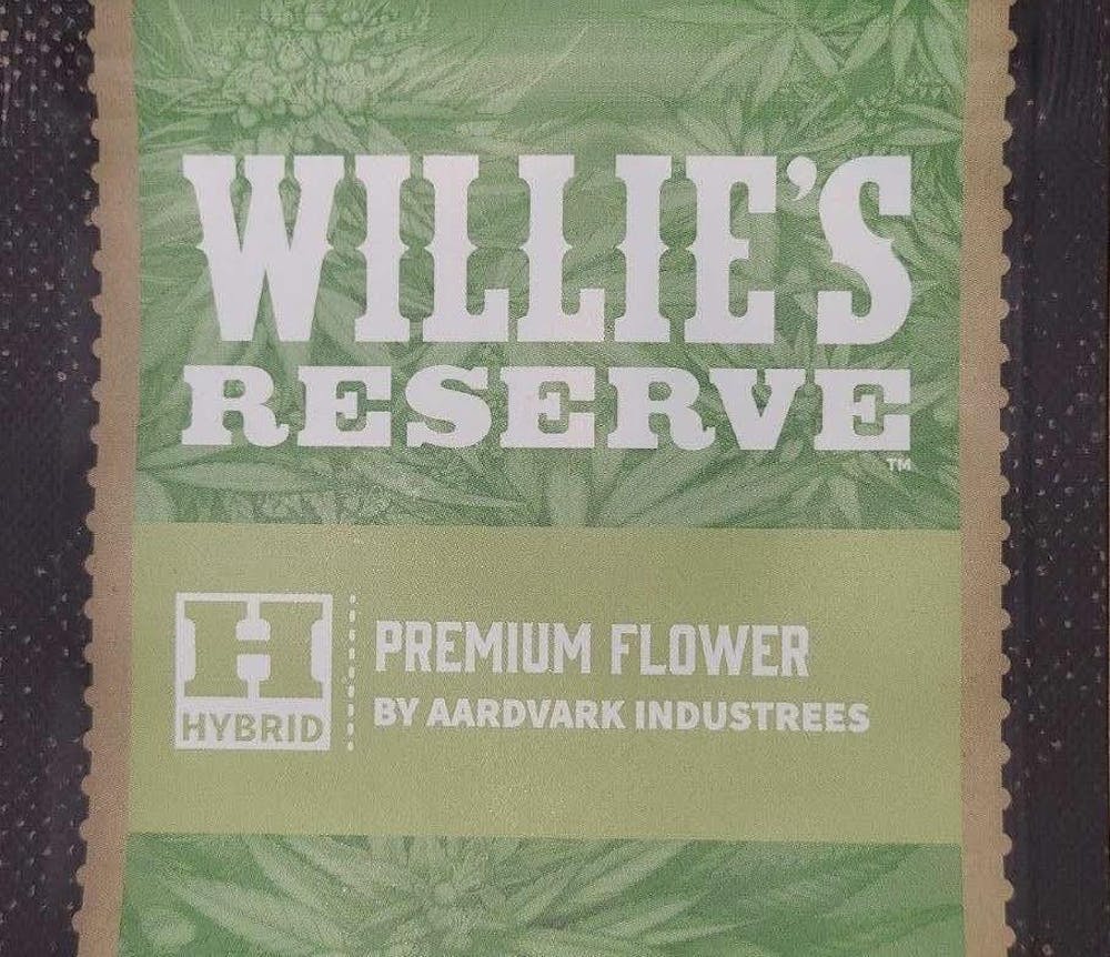 Willie's Reserve launched on Oct. 25 across Michigan. This is the packaging for Nelson's brand. 