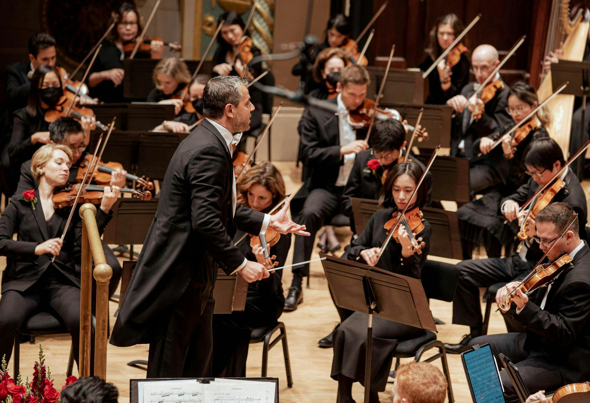 The Detroit Symphony Orchestra performing. Photo courtesy of Wharton Center.