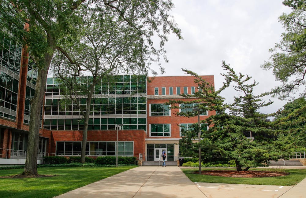 <p>MSU's Main Library sits on West Circle Dr. and is an incredible resource for students, faculty and local residents alike. The library's four floors contain study spaces, a writing center, publishing and print services, and thousands of books and resources.&nbsp;</p>