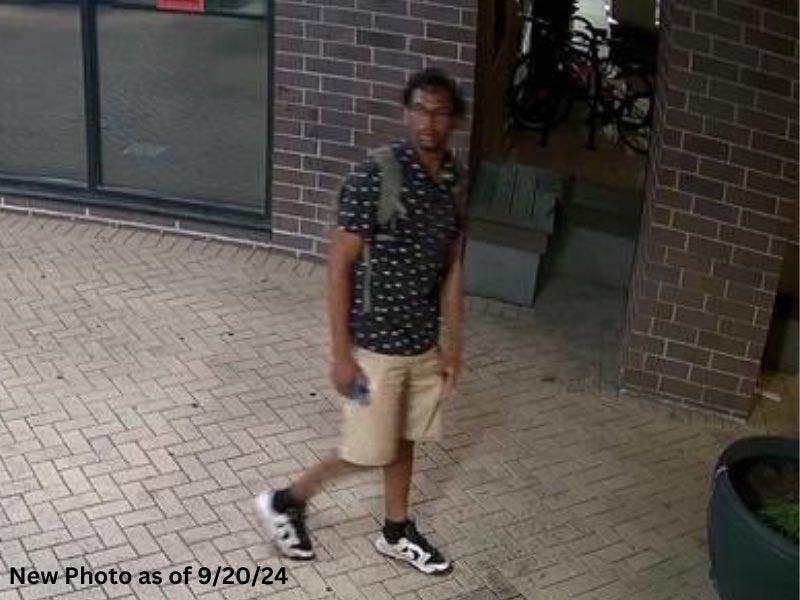 Suspect in sexual assault investigation on campus. Photo from MSU Department of Police and Public Safety 