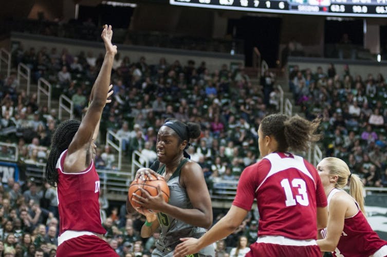 Women's Basketball vs. Indiana University 1/20/18 - The State News
