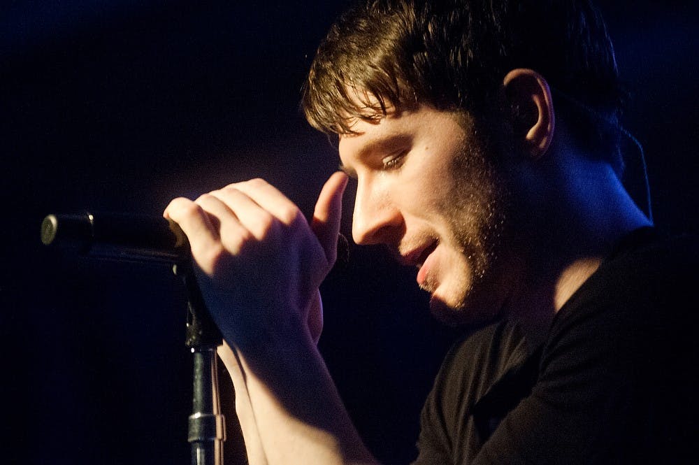 	<p>Owl City lead singer Adam Young performs Feb. 11, 2013, at The Loft in 414 E. Michigan Ave., in Lansing. Justin Wan/The State News</p>