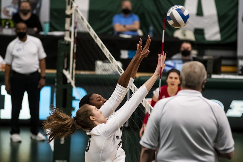 MSU volleyball loses in four sets to Rutgers in season finale, 'We left