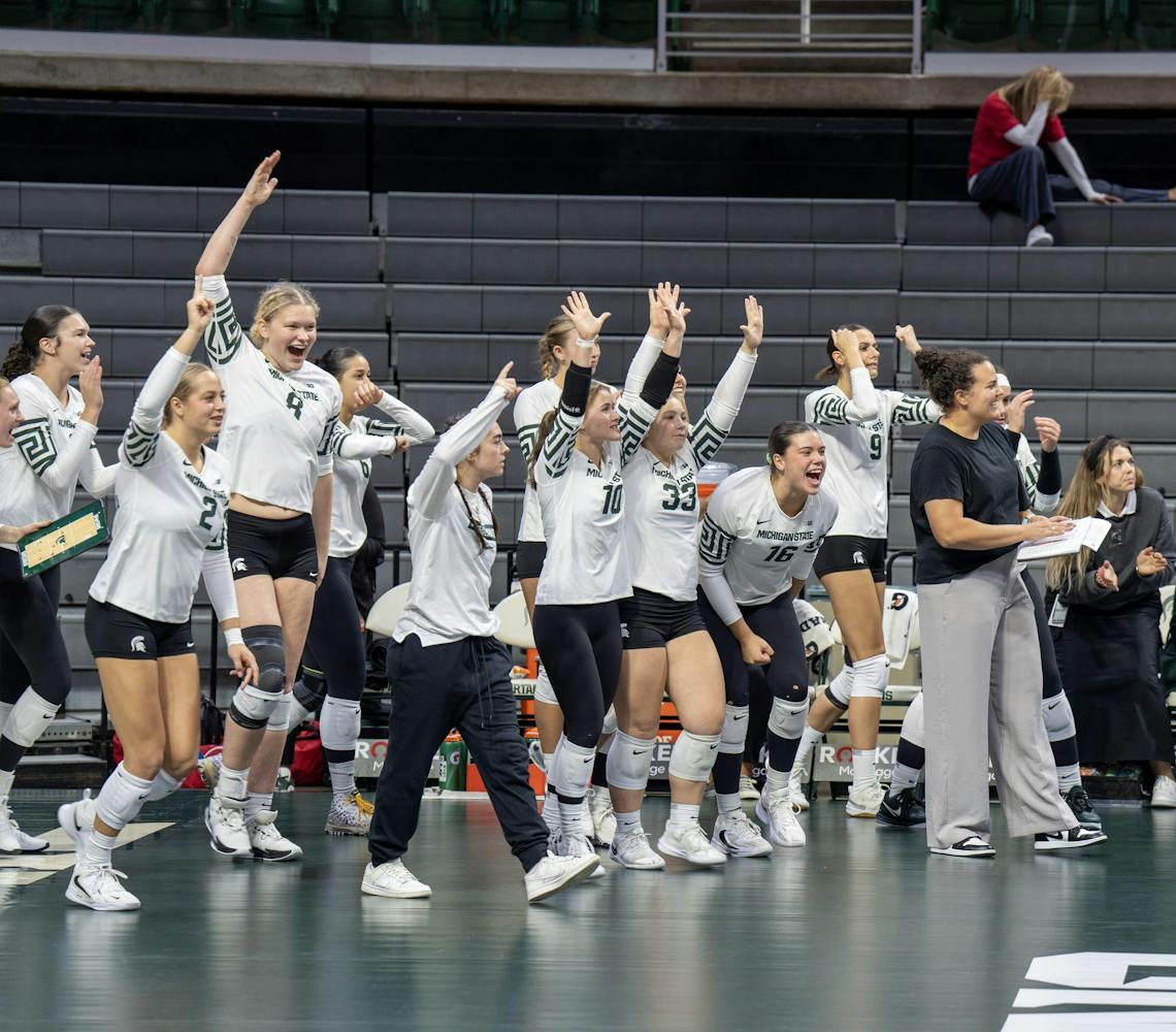 A dominant finish by MSU volleyball secures a home opener victory - The  State News