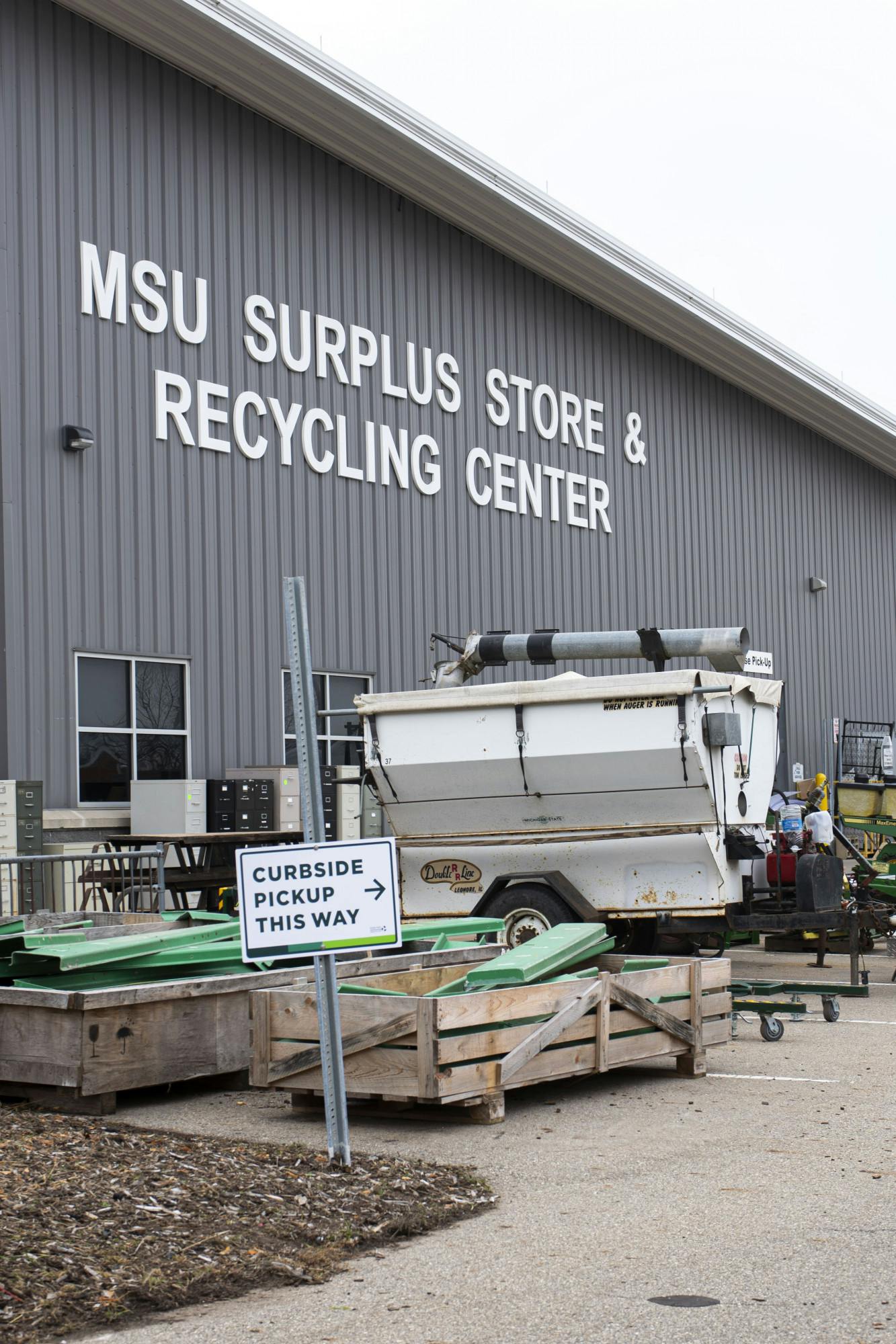 MSU Surplus Store located on Green Way shot on Dec. 9, 2020.