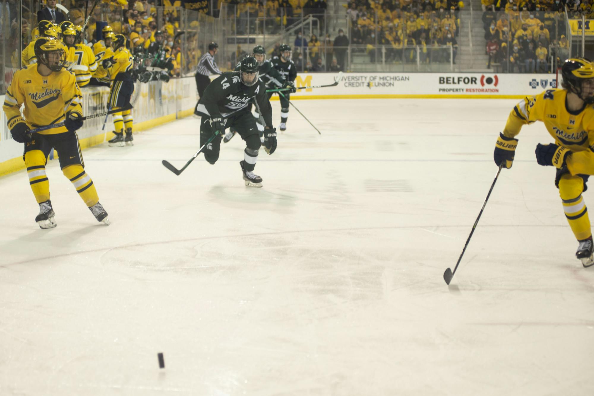 MSU Vs. U Of M Hockey On Nov. 5, 2021 - The State News