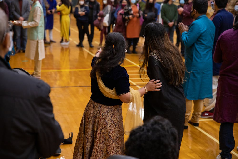 <p>A Diwali celebration was held at IM West Circle on MSU’s campus on Nov. 5, 2021. The event was put on by the Indian Student Organization at MSU in collaboration with the International Students’ Organization. </p>