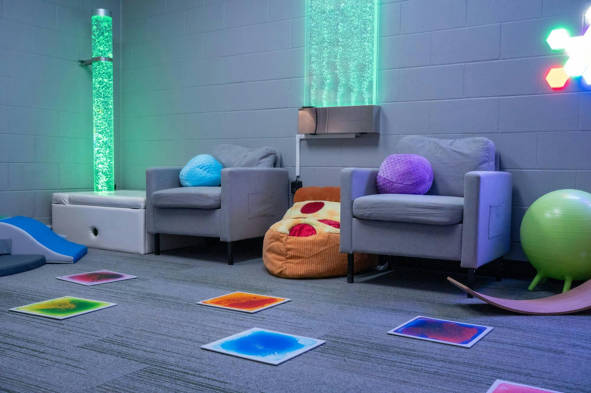 <p>A look inside the new Spartan Family Sensory Room located at the Breslin Center. Photographed on Sept. 28, 2023.</p>