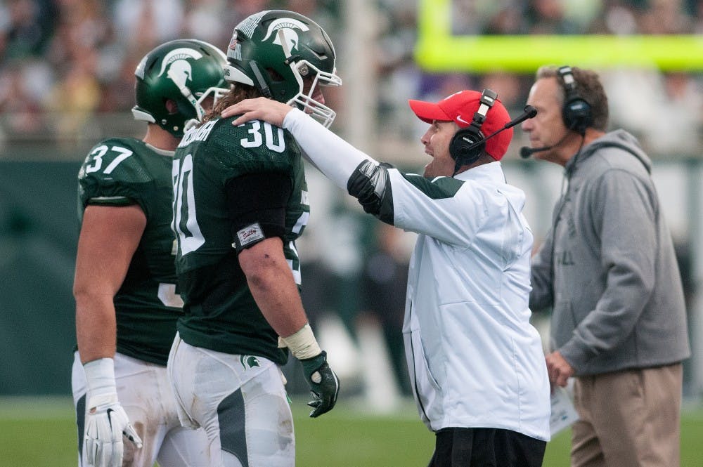 <p>The State News football writers Nathaniel Bott and Stephen Olschanski are providing a preview of each position group for MSU football. The linebacker position has been a strength for MSU since Dantonio's arrival in 2007, with stars like Greg Jones and Max Bullough breaking out under his leadership. Now, Max's brother Riley Bullough&nbsp;is one of three captains of MSU, leading a stout defense that will be led by a deep linebacking corps who can wrap up opponents and excel in both run protection and coverage.&nbsp;</p>