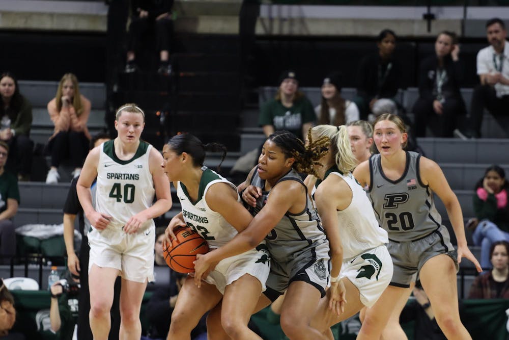 Michigan State Women’s Basketball team takes on Perdue at the Breslin Center in East Lansing on Jan. 24, 2024.