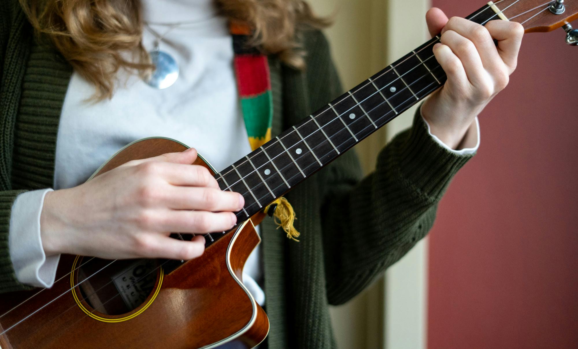 <p>Social science education freshman Jacinta Henry performs a song she wrote in The State News&#x27; newsroom on March 1, 2023. After writing the song, she performed it at the Michigan State Capitol on Feb. 20, during a protest following the mass shooting at Michigan State University.</p>