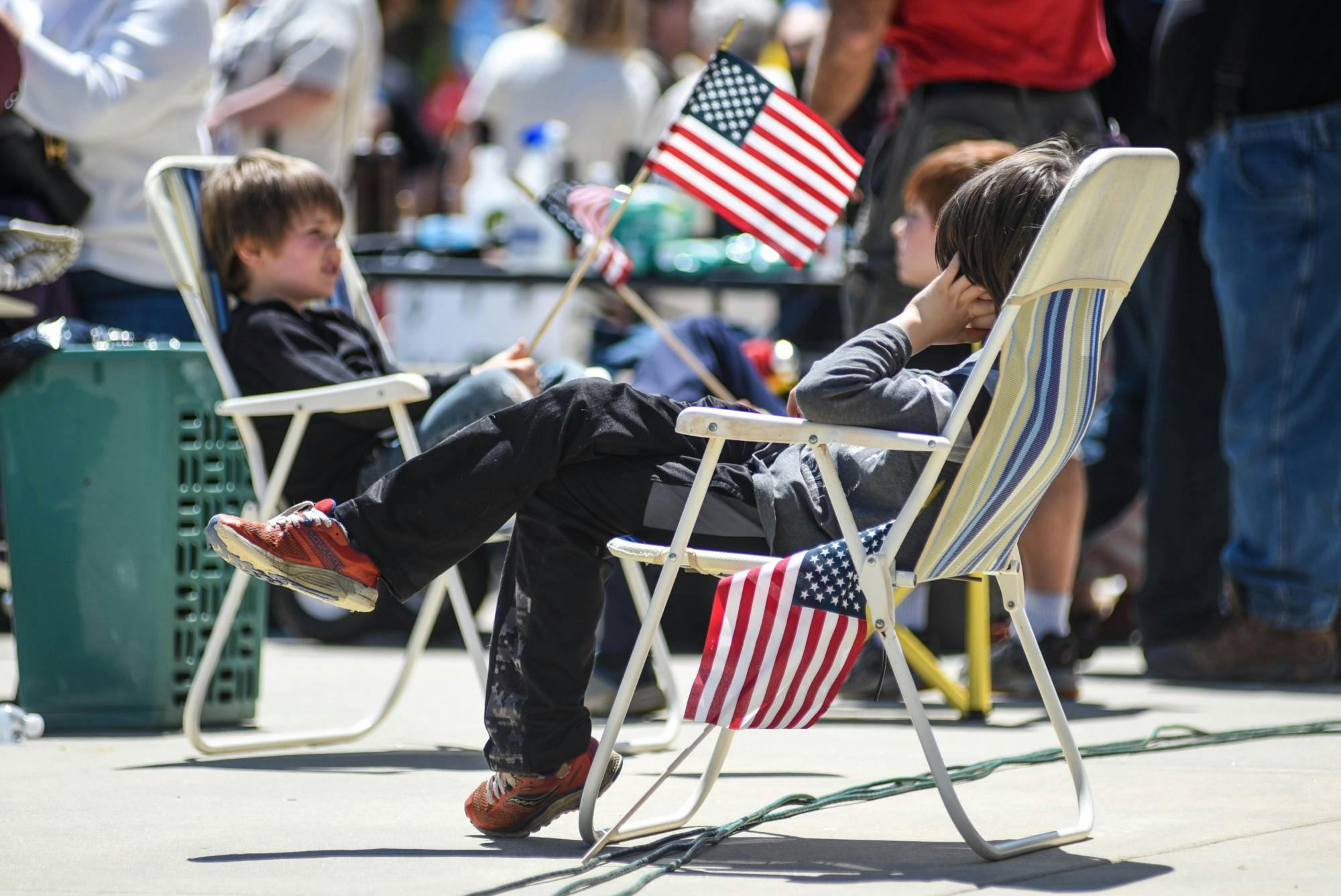 Scenes from Operation Haircut at the Michigan State Capitol on May 20, 2020.