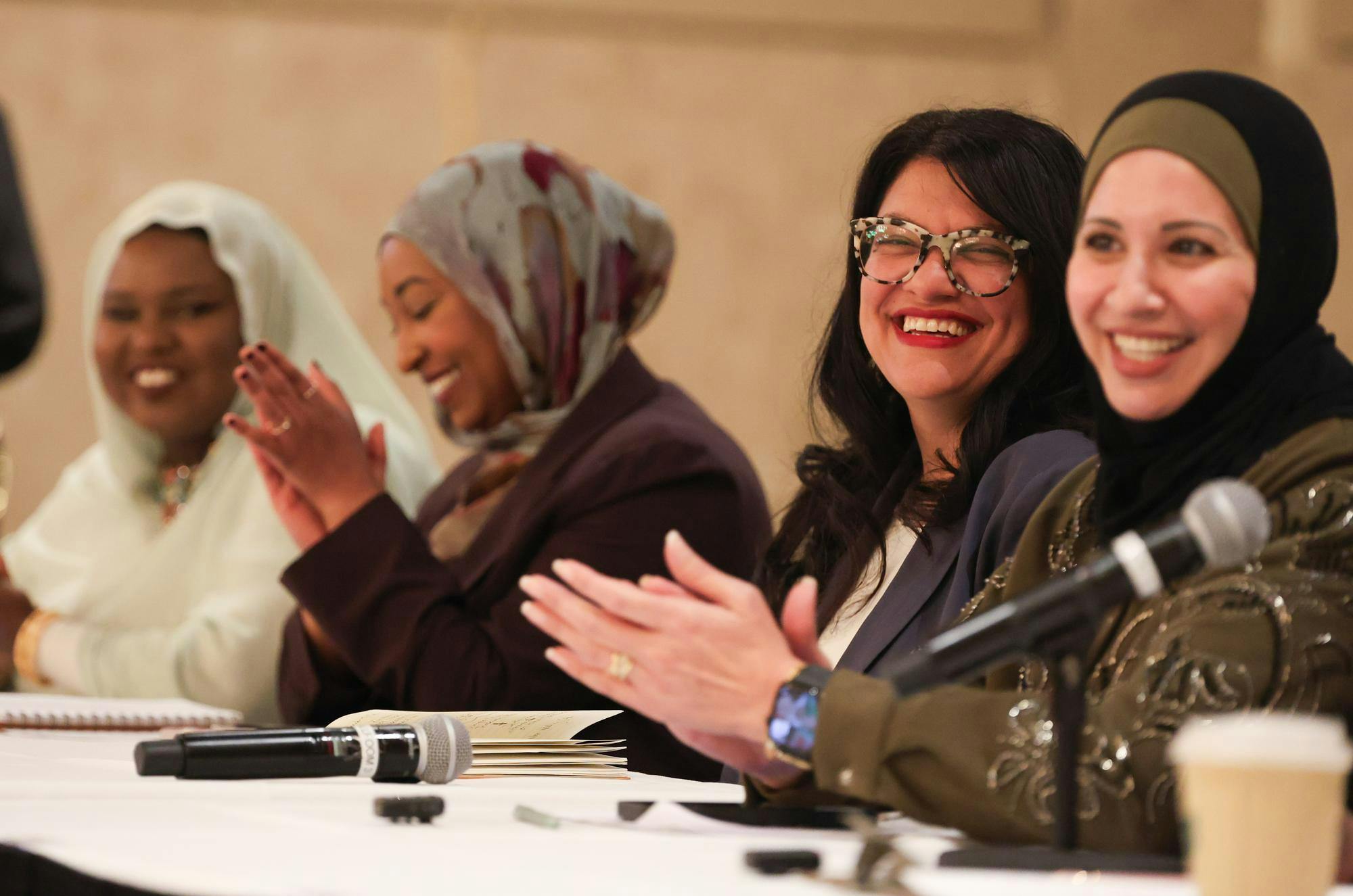 Rep. Rashida Tlaib calls for US envoy to Sudan at MSU Union panel